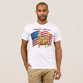 assyrian Amerikaner T-Shirt (Vorne ganz)