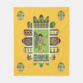 Assyrian Anunnaki Fleece Blanket (Vorderseite)