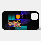 Assyrian Anunnaki iPhone / iPad Fall Case-Mate iPhone Hülle (Rückseite (Horizontal))