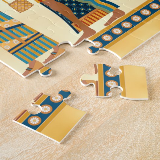 Assyrian Baum des Lebens Puzzle (Seite)