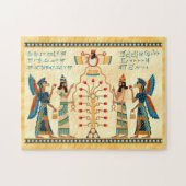 Assyrian Baum des Lebens Puzzle (Horizontal)