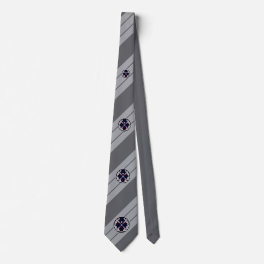 Assyrian Flag Neck Tie Krawatte (Vorderseite)
