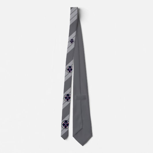 Assyrian Flag Neck Tie Krawatte (Rückseite)