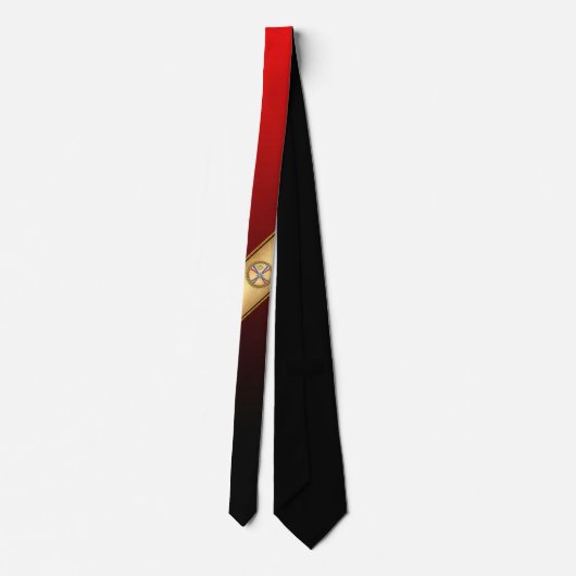 Assyrian Flag Neck Tie Krawatte (Rückseite)