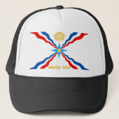 ASSYRIAN FLAGGE TRUCKERKAPPE (Vorderseite)