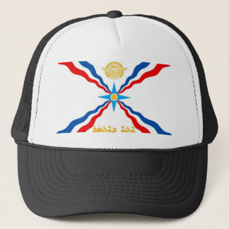 ASSYRIAN FLAGGE TRUCKERKAPPE