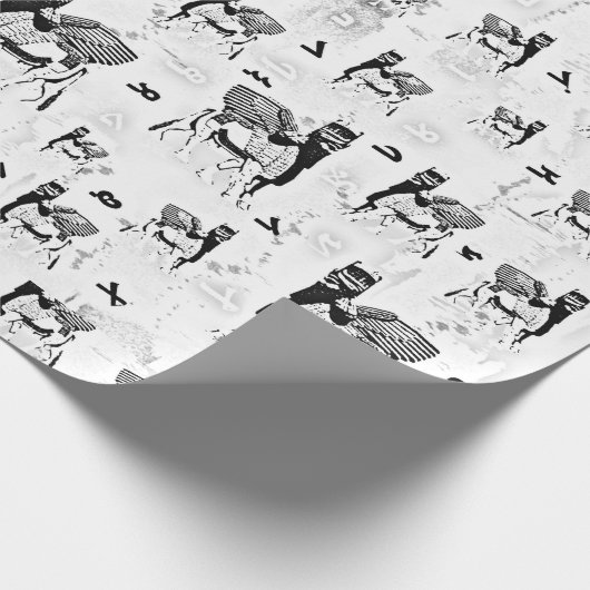 Assyrian Gift Wrapping Paper Geschenkpapier (Ecke)