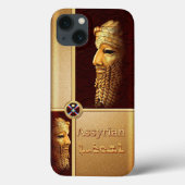 Assyrian King Sargon iPhone Fall Case-Mate iPhone Hülle (Rückseite)