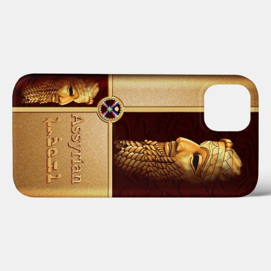 Assyrian King Sargon iPhone Fall Case-Mate iPhone Hülle (Rückseite (Horizontal))
