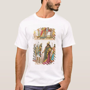 Assyrian Kleid, von "Trachten der Voelker", 1864 T-Shirt