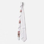 Assyrian Lamassu Garden Neck Tie Krawatte (Rückseite)