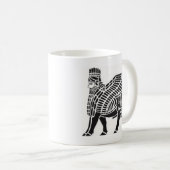 Assyrian Lamassu Kaffeetasse (VorderseiteRechts)