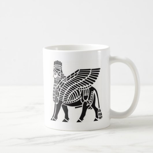 Assyrian Lamassu Kaffeetasse (Rechts)
