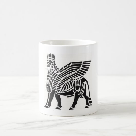 Assyrian Lamassu Kaffeetasse (Mittel)