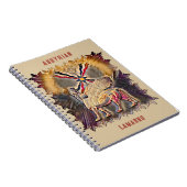 Assyrian Lamassu Spiral Foto Notebook Notizblock (Rechte Seite)