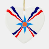 Assyrian Leute, Demokratische Republik Kongo Keramik Ornament (Hinten)