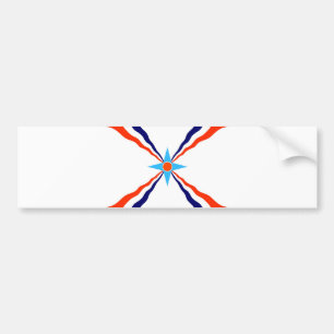 assyrian Leuteflagge Autoaufkleber
