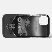 Assyrian Lion Hunter iPhone / iPad Fall Case-Mate iPhone Hülle (Rückseite (Horizontal))