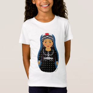 Assyrian Mädchen Matryoshka Mädchen-Baby - Puppe T-Shirt