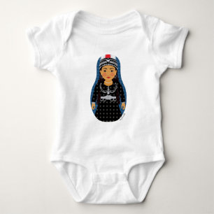 Assyrian Matryoshka Baby Bodysuit Baby Strampler
