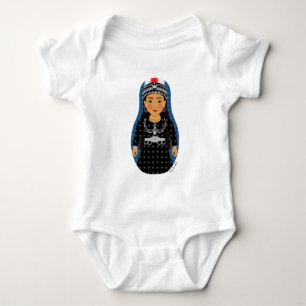 Assyrian Matryoshka Baby Bodysuit Strampler