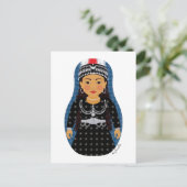 Assyrian Matryoshka Postcard Postkarte (Stehend Vorderseite)