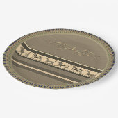 Assyrian Paper Plate Pappteller (Schrägansicht)