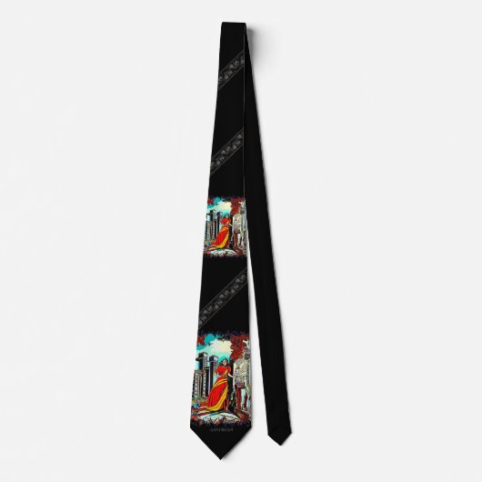 Assyrian Queen Neck Tie Krawatte (Vorderseite)