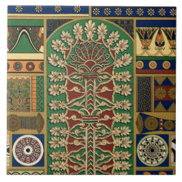 Assyrian Retro Pattern Fliese