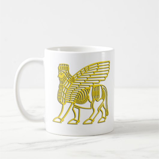 assyrian Stierschale Kaffeetasse (Links)