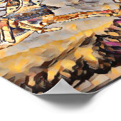 Assyrian Warrior Print, Value Poster Paper (Matte) (Ecke)