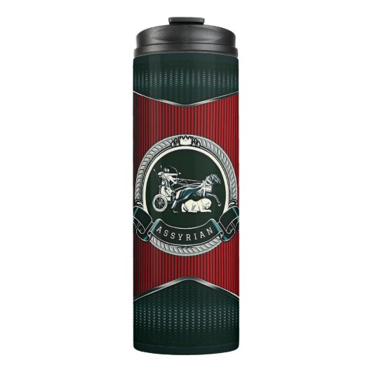 Assyrian Warriors Thermal Tumbler Thermosbecher (Vorderseite)