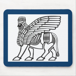 ASSYRIAN WINGED BULL MOUSEPAD