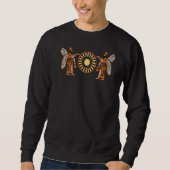 Assyrian Winged Genie Sweatshirt (Vorderseite)