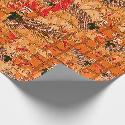 Assyrian Wrapping Paper Geschenkpapier (Ecke)
