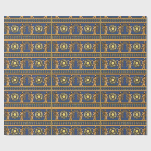 Assyrian Wrapping Paper Geschenkpapier (Flach)