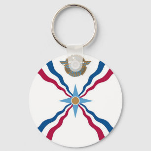 AssyrianFlag KEY CHAIN Schlüsselanhänger