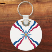 AssyrianFlag KEY CHAIN Schlüsselanhänger (Vorderseite)
