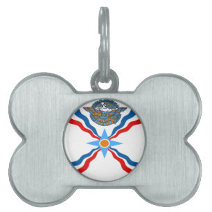 AssyrianFlagge Tiermarke