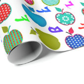 Assyrianische Alphabet Wrapping Paper Geschenkpapier (Rolleneckpunkt)