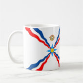 Assyrianische australische Flaggen-Tasse Kaffeetasse (Links)