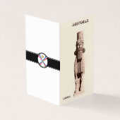 Assyrianische Faltkarte (Vorderseite)
