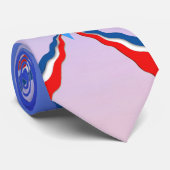 Assyrianische Flagge Krawatte (Gerollt)