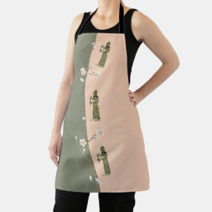Assyrianische King All-Over-Print-Schürze Schürze