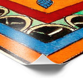 Assyrianisches Ornament Foto Print (Ecke)