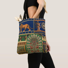 Assyrianisches Retromuster Tasche