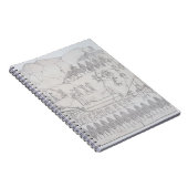 Assyrians, die bewegen einen Winged Stier auf Notizblock (Rechte Seite)