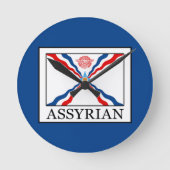 Assyrier Runde Wanduhr (Vorderseite)