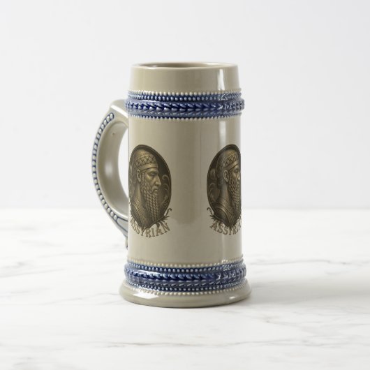 Assyrisch (SARGON) Tasse (Vorderseite Links)