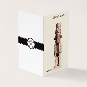 Assyrische Faltkarte
